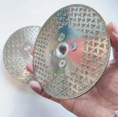 Single Side Star Electroplated Diamond Stone Grinding Wheel
